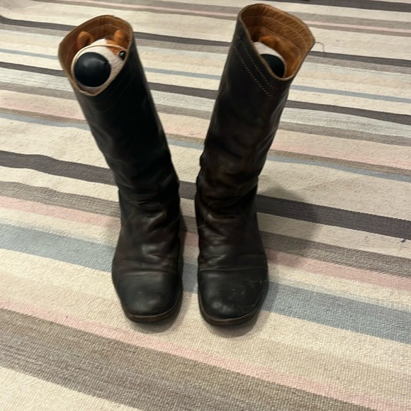 Fiorentini and Baker boots. Size 7. Need a polish and possible re-soling. - Picture 1 of 5